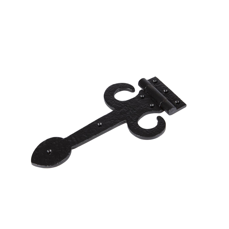 image 1 of Hammer & Tongs Arrowhead T-Hinge - W230mm - Black | Black | Black
