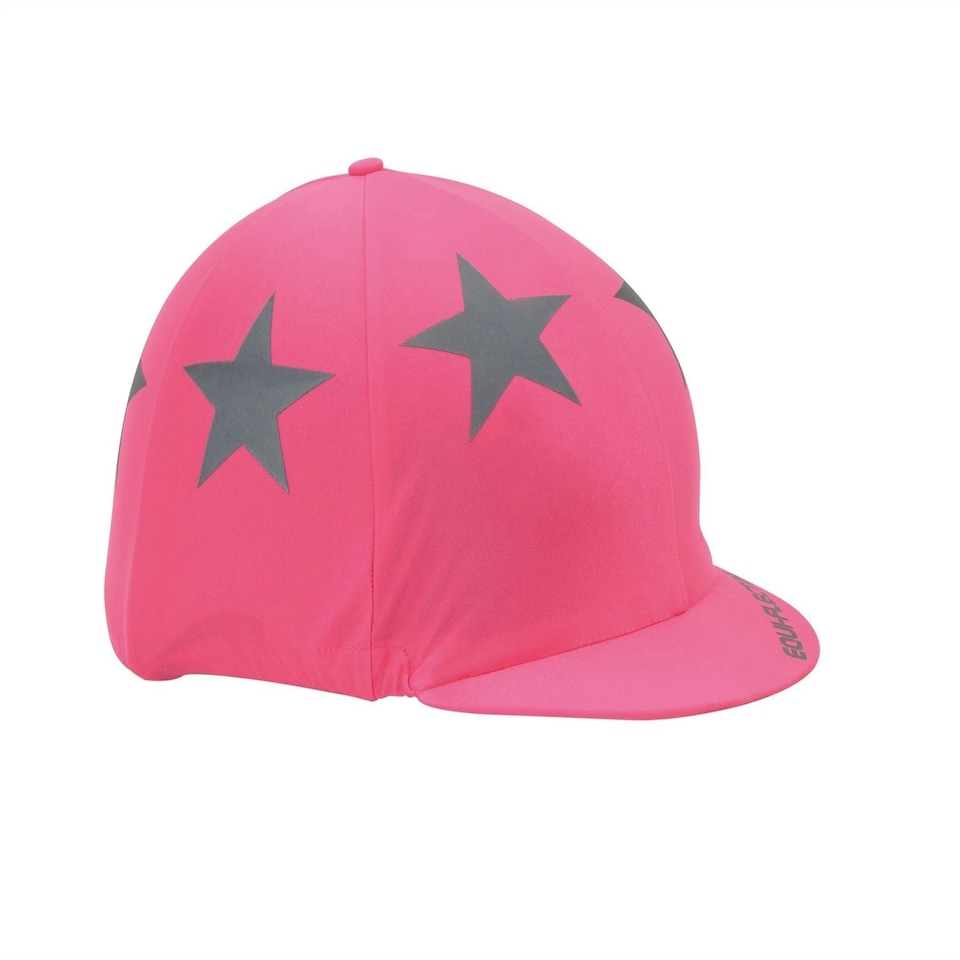 image 1 of Shires Equi-Flector® Hat Cover Orange | Colour: Orange
Size: One Size