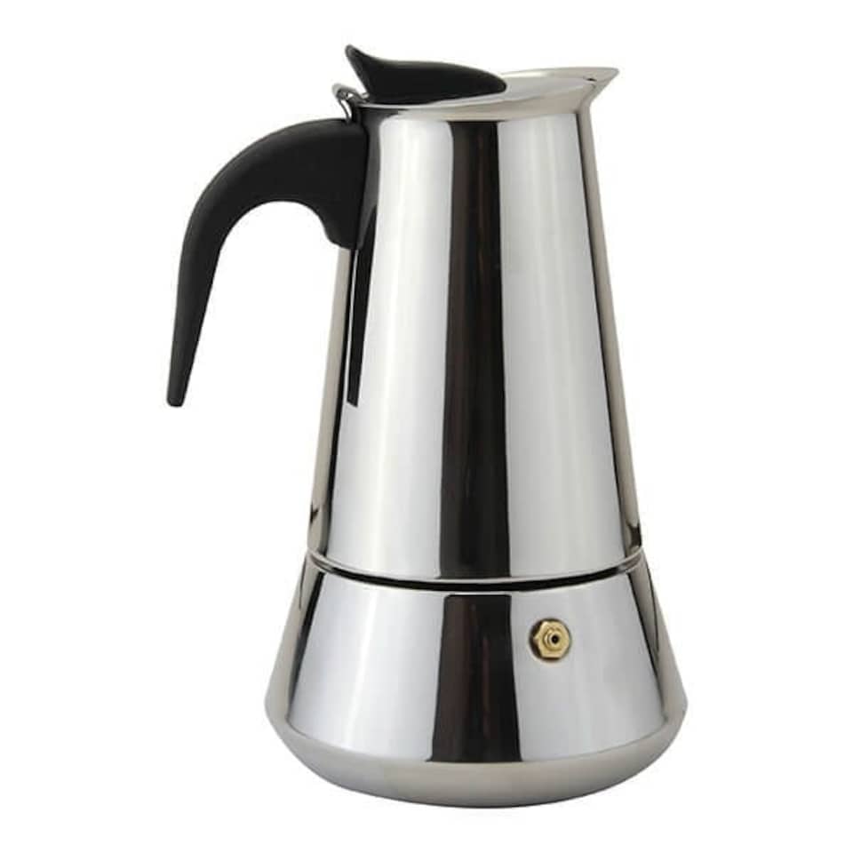 image 1 of Apollo Stainless Steel Induction 6 Cup Coffee Maker