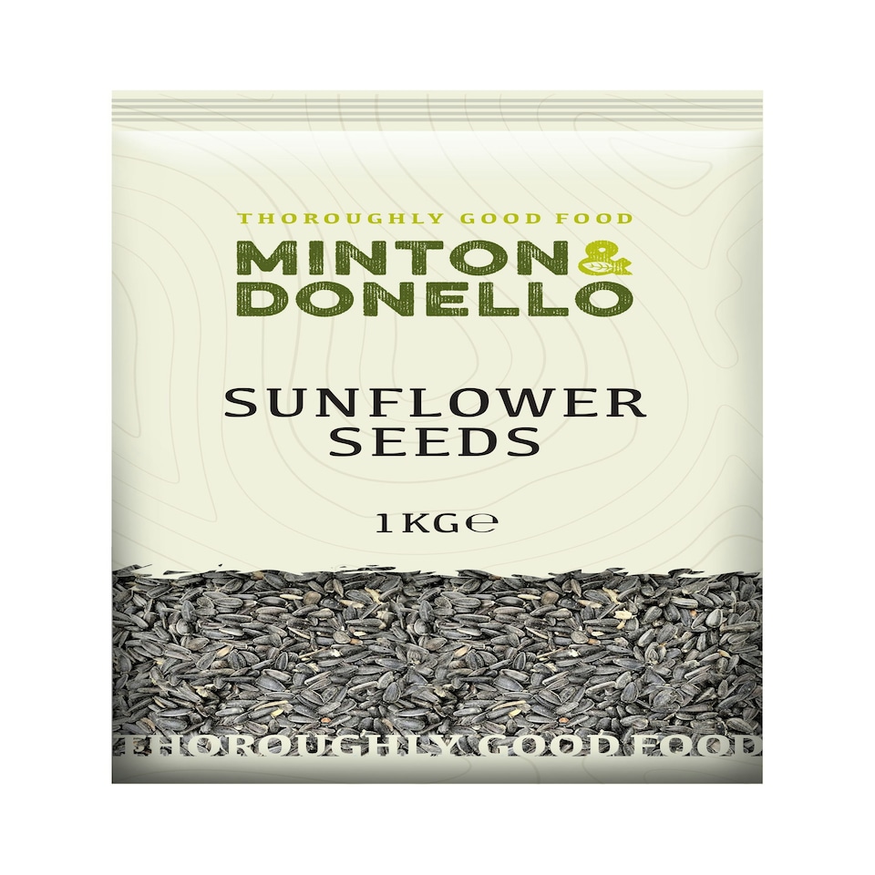 image 1 of Minton & Donello Sunflower Seeds 6 x 1Kg