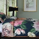 image 2 of Chelsea Show 180 Thread Count Cotton Digital Printed Duvet Cover Set Multi | White | Single