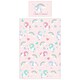 image 1 of Bedding & Beyond Childrens/Kids I Believe In Unicorn Duvet Cover Set - Pink - Junior Pink | Single