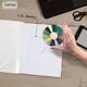 image 5 of ARPAN Fashion Design Photo Album – Holds 200 Photos 5"x7" (13x18cm) with Front Window Cover – Slip In Memo Album for Family, Wedding & Travel Photos