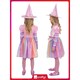 image 7 of Pastel Rainbow Witch Girls Fancy Dress Costume Kids Small - Age 4-6