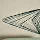 image 3 of ValueLights Extra Large Disperse Geometric Design Black Wire Basket Cage Ceiling Pendant Light Shade + LED Bulb
