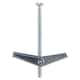 image 1 of Timco - Spring Toggles - Zinc (Size M5 x 50 - 4 Pieces)