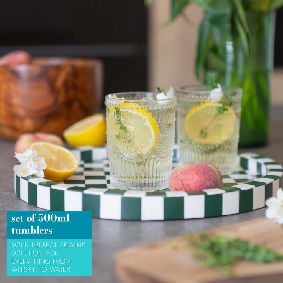 image 1 of Argon Tableware Amore Glass Tumblers - 300ml - Pack of 12