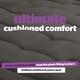 image 3 of Silentnight Deep Sleep Ultimate Mattress Topper 1000, 10cm Thick, Grey