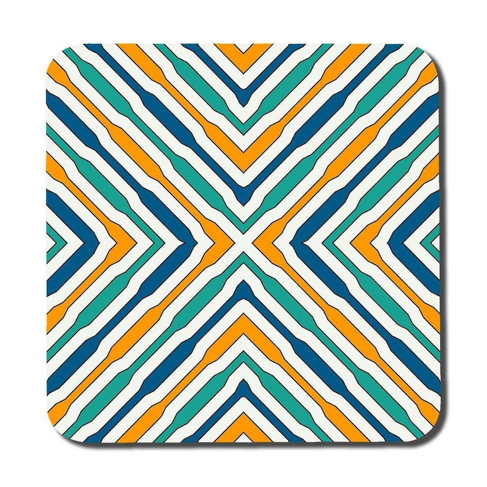 image 1 of Ethnic geometric figures (Coaster)