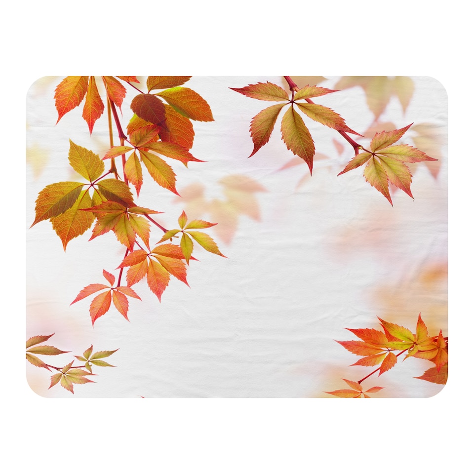 image 1 of Autumn Leaves Blanket | Multi