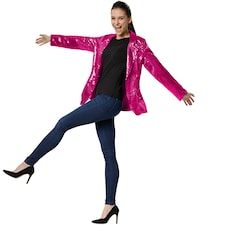 Womens sequin jacket | Pink | pink | 1