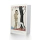image 2 of George Barbier Art Card Autumn Symphony Vintage Fashion Worth Advert