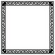 image 4 of Greek key border frame (Picture Frame) White | S