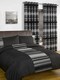 image 4 of New York Polycotton Duvet Cover Set with Pillowcase | Red | Double | 1