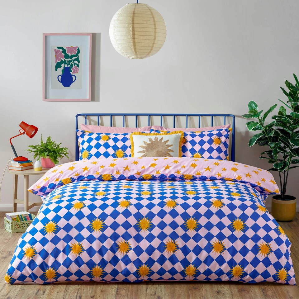 image 1 of furn. Antares Printed Duvet Sets Multi | Single