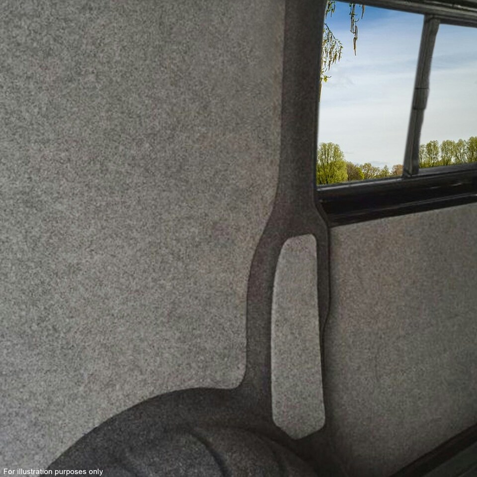 image 1 of Van Carpet Lining / Anthracite Dark Grey & 5 Adhesive Cans Grey
