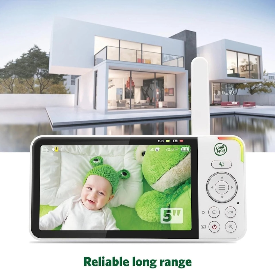 image 1 of LeapFrog LF915HD 5" HD Pan & Tilt Baby Monitor