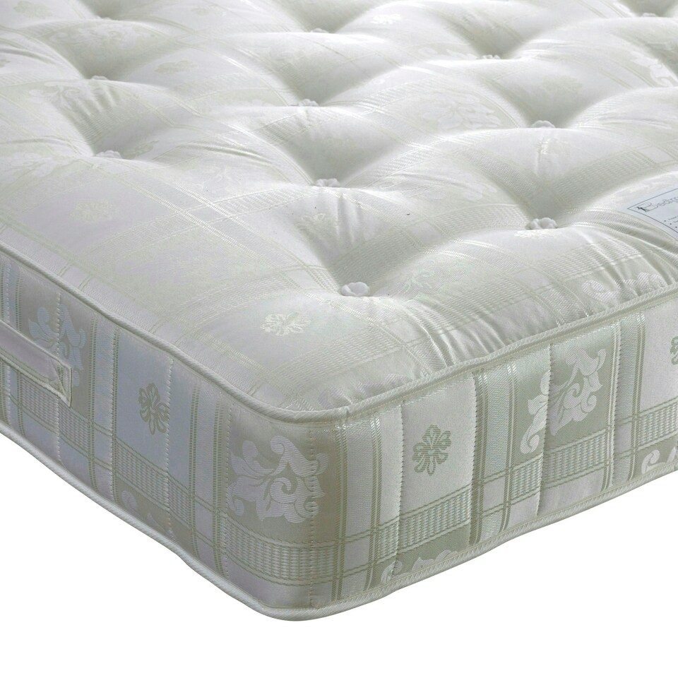 image 1 of Majestic 1000 Pocket Sprung Duckegg Linen 4 Drawer Divan Set And Milan Headboard Double