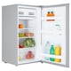 image 4 of Cookology UCIF93BK Freestanding under counter Fridge in Silver - 93 Litre Capacity - Adjustable Temperature Control & Legs - With Chiller Box
