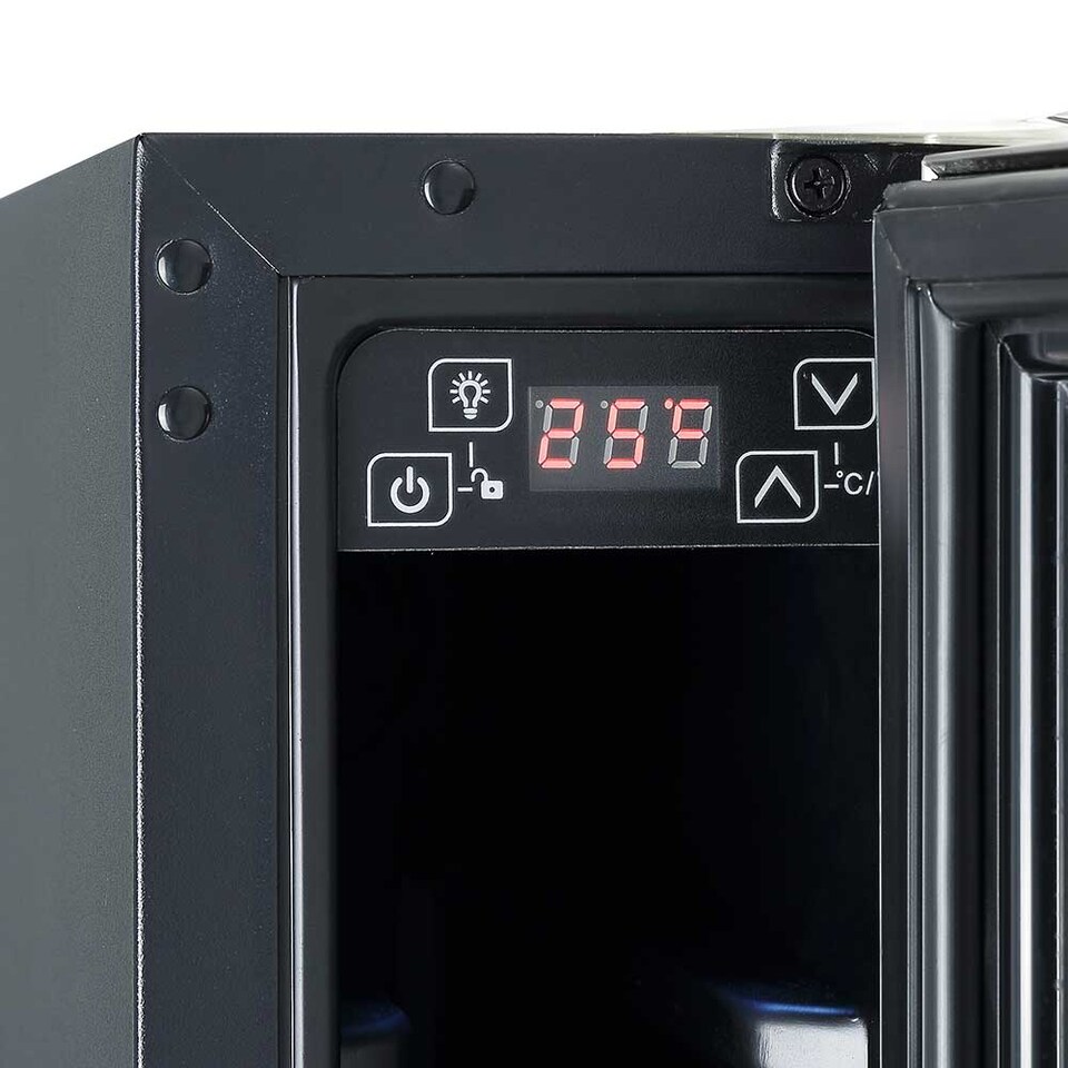 image 1 of Cookology CWC150WH 15cm Wine Cooler, White, 7 Bottles, 20L, Digital Temp Control, Reversible Door