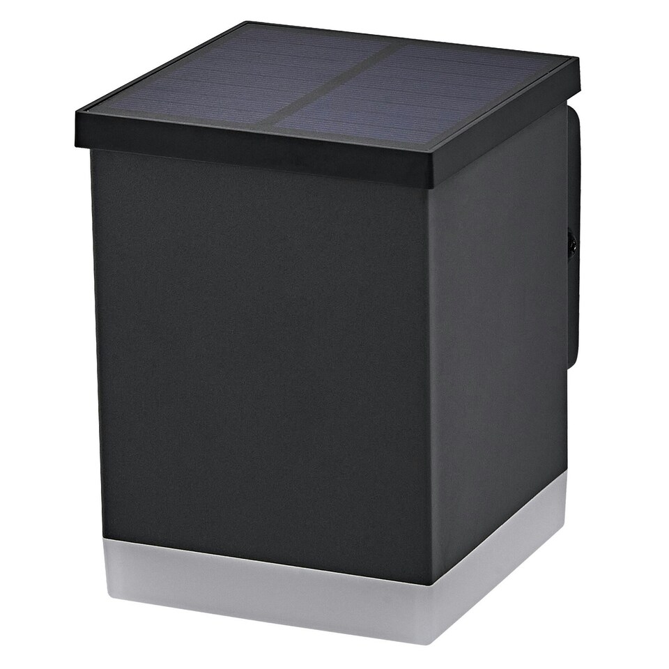 image 1 of OSRAM ENDURA Style Solar Quadro Wall Outdoor, 0.5W, 50lm Black