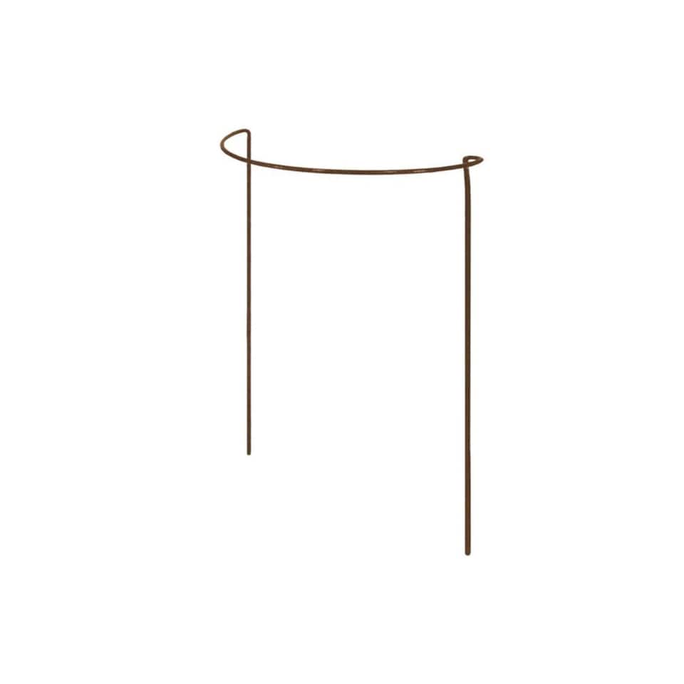 image 1 of Garden Pride Rusty Bow Plant Supports - Large Raw Steel Design To Rust Pack of 4