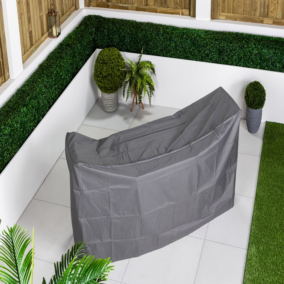 image 1 of Arizona Round Rattan Garden Bistro Table and Chairs Set 2 Seater | Brown | Brown