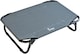 image 3 of Actiaspet Elevated Folding Dog Bed Indoor Outdoor Pet Cot Steel Frame (Grey, Small)