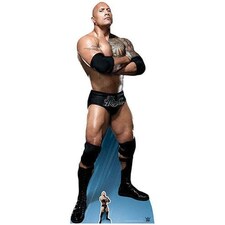 WWE The Rock Pose Lifesize Cardboard Cutout 195cm