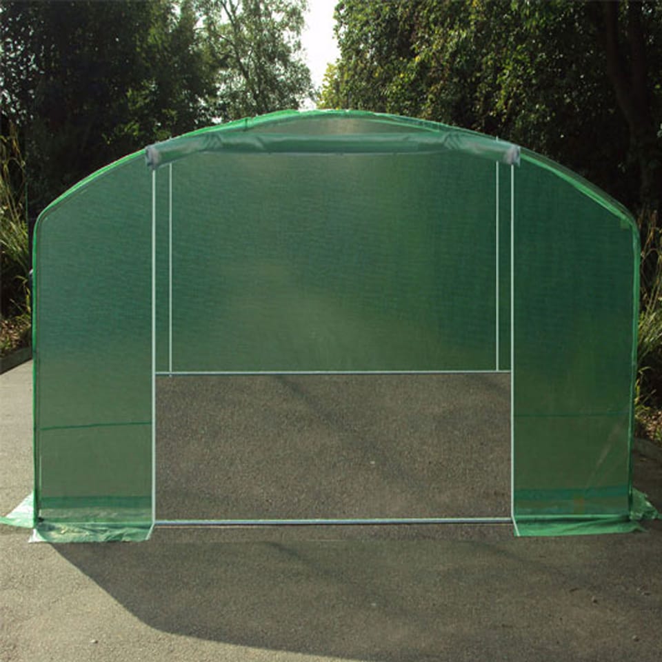 image 1 of 6m x 3.5m Pro Max Polytunnel Greenhouse - Green