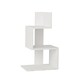 image 1 of Decortie Rosie 3-Tier Side Table 42x30x72cm White