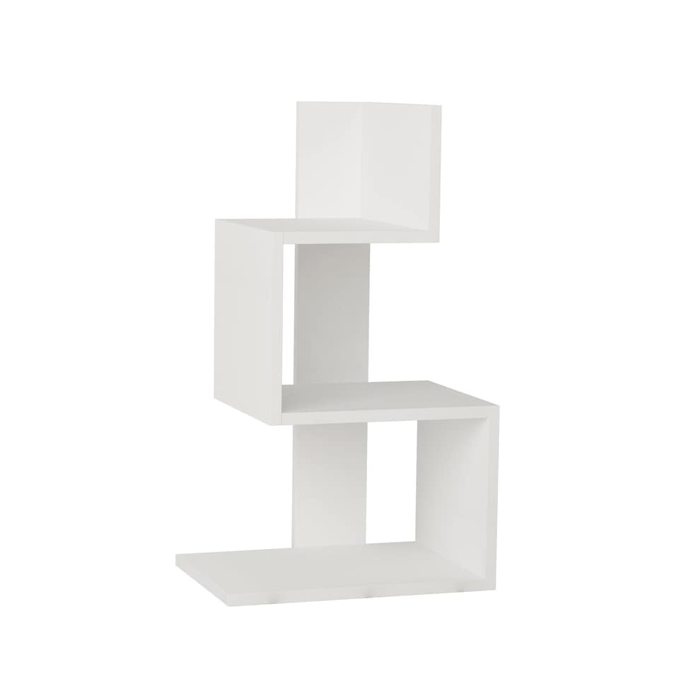 image 1 of Decortie Rosie 3-Tier Side Table 42x30x72cm White