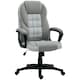image 1 of HOMCOM Executive Office Chair High Back Computer Chair with Armrests Grey