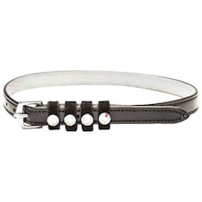 Imperial Riding IRHPardouz Leather Spur Straps - Black/Black Hologram - One Size