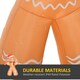 image 5 of HOMCOM 8ft Christmas Inflatable Gingerbread Man Lighted Indoor Outdoor Décor
