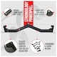 image 9 of Strongology POWERPULL Lat Bar Pull Down Bar Attachments, Workout Accessory for Gym, Fitness, Cable Weightlifting Use, Strength Training Arms, Back, Shoulders