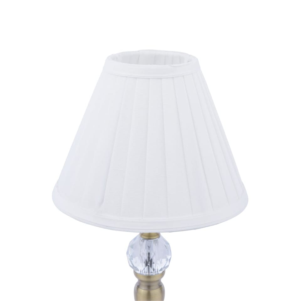 image 1 of Edwina Antique Brass Touch Table Lamp