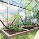 image 9 of Outsunny 8x12ft Polycarbonate Walk-in Greenhouse Outdoor w Double Sliding Door