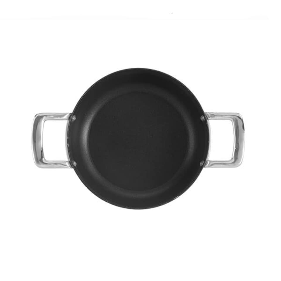 image 1 of Samuel Groves Urban 24cm Stainless Steel Non-Stick Triply Chefs Pan with Domed Lid