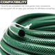 image 9 of 100m Reinforced Garden Hose Pipe Heavy Duty PVC Braided 3 Layer Water Hose Kink Free, Leakproof & Burst Resistant Hosepipe Reel