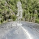 image 5 of Brushed Sphere Stainless Steel Outdoor Water Feature with Lights H75cm