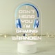 image 5 of Personalised Blue Gaming LED Colour Changing Night Light
