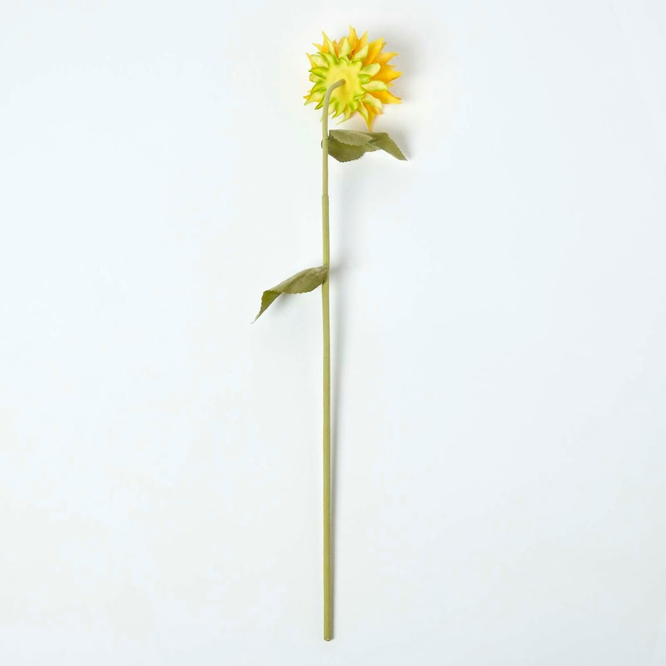 image 1 of Homescapes Sunflower Single Stem 80 cm
