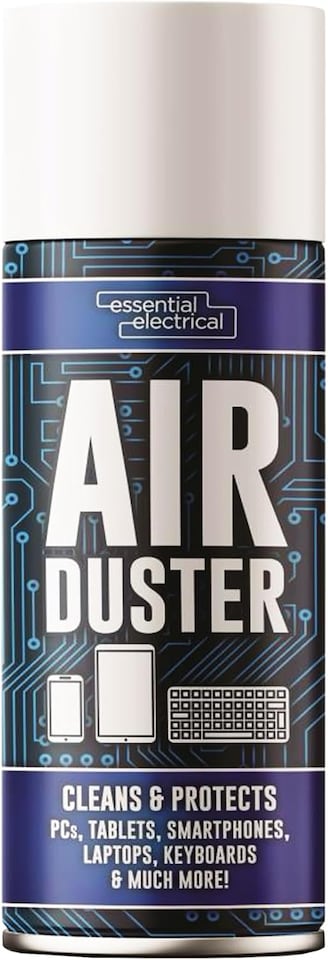 image 1 of 2 x 400ml Compressed Air Duster Cleaner Spray Can for Electronics
