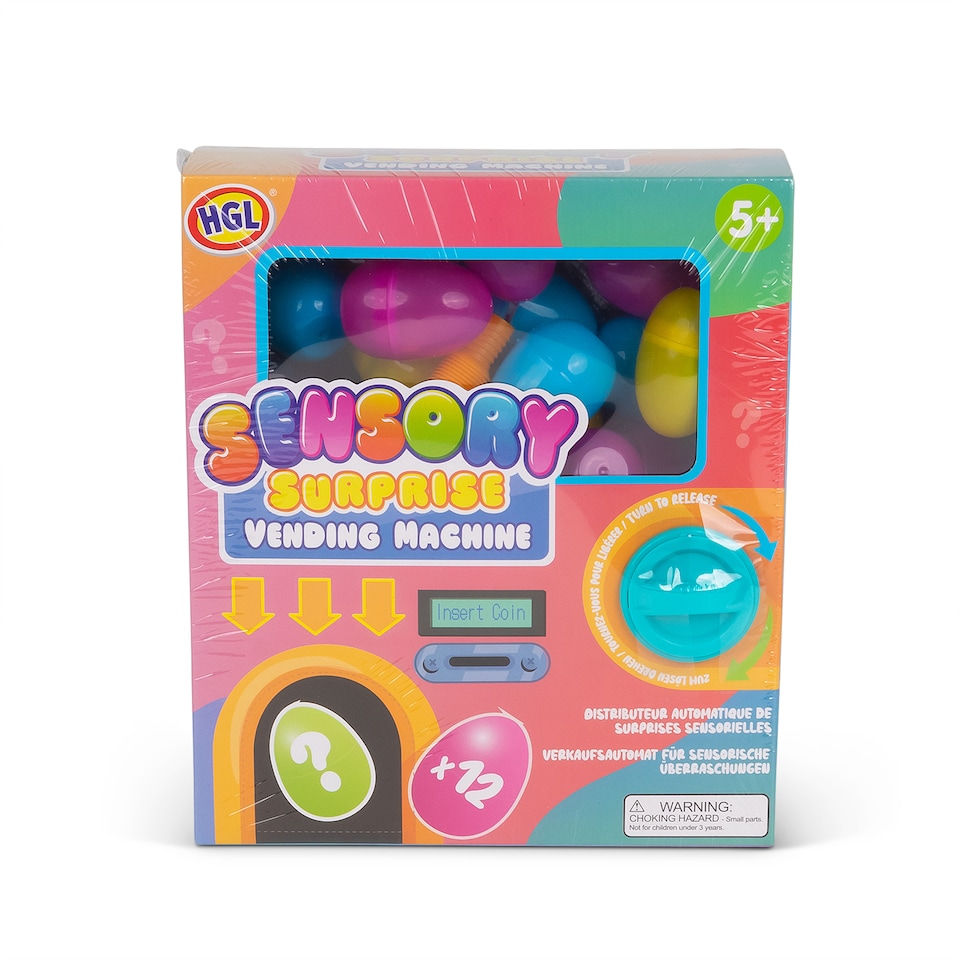 image 1 of Sensory Surprise Vending Machine With 12 Egg Surprises