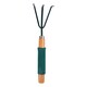 image 1 of Green Blade Cushion Grip Handle Hand Rake - Brown