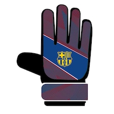 FC Barcelona Childrens/Kids Goalkeeper Gloves - Blue/Red/Yellow - 10-16 Years
