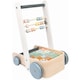 image 1 of Janod Sweet Cocoon Cart with ABC blocks