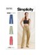 image 1 of Simplicity 9785 Paper Sewing Pattern – Women’s Trousers, Size Y5 (18–20–22–24–26), Easy