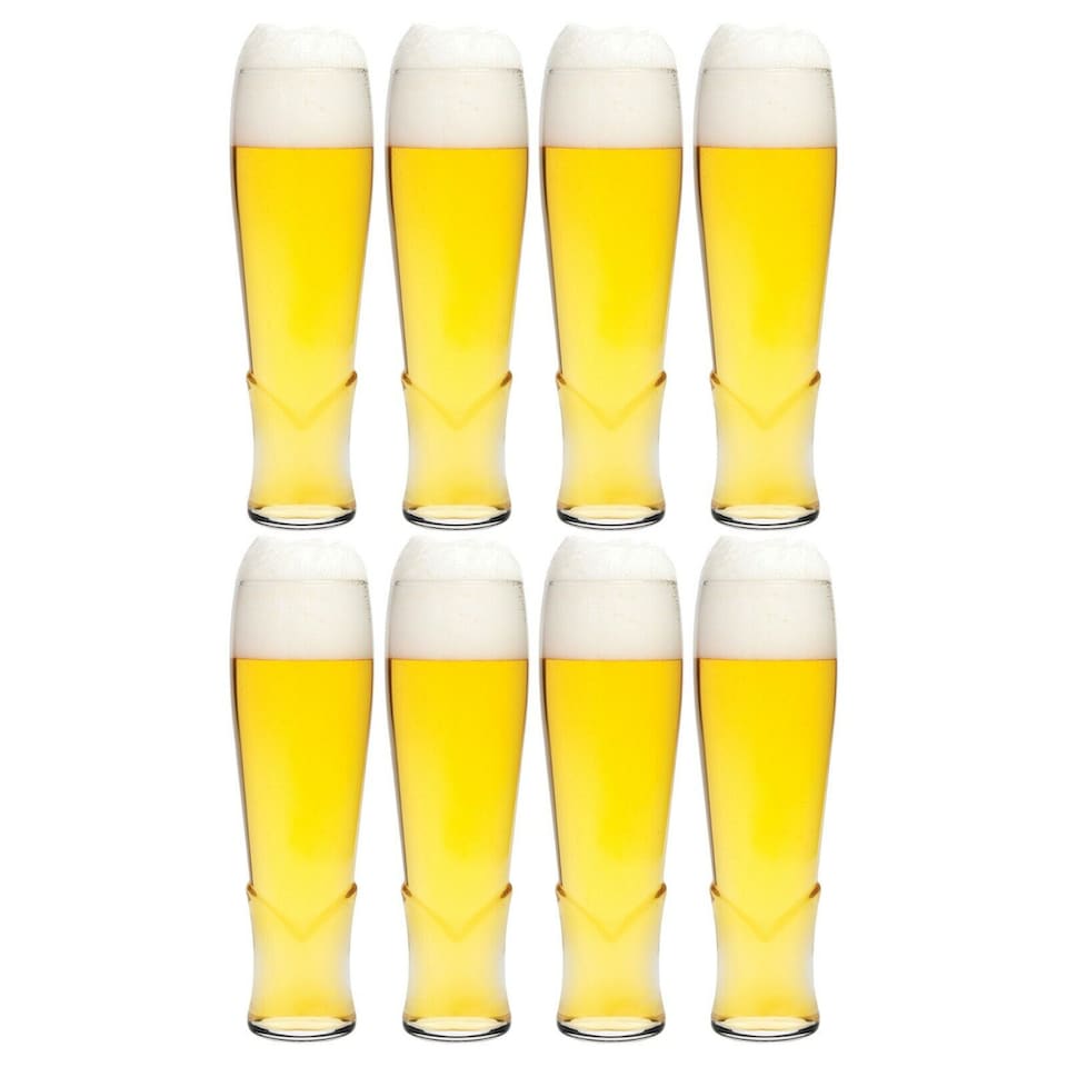 image 1 of 455ml Pasabahce Beer Glasses | Clear | 8